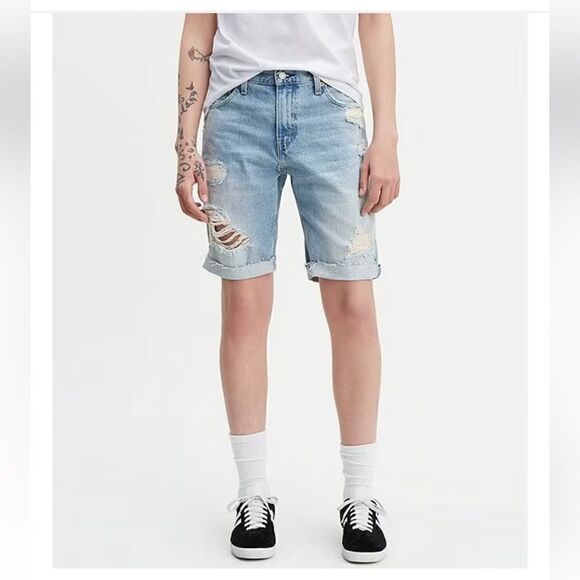 Levi's® 511 Cut Off Jean Shorts Size 38 - Picture 1 of 17